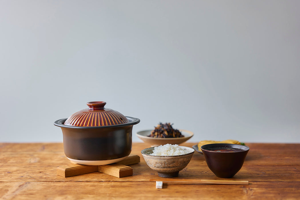 菊花 ごはん土鍋 2合
