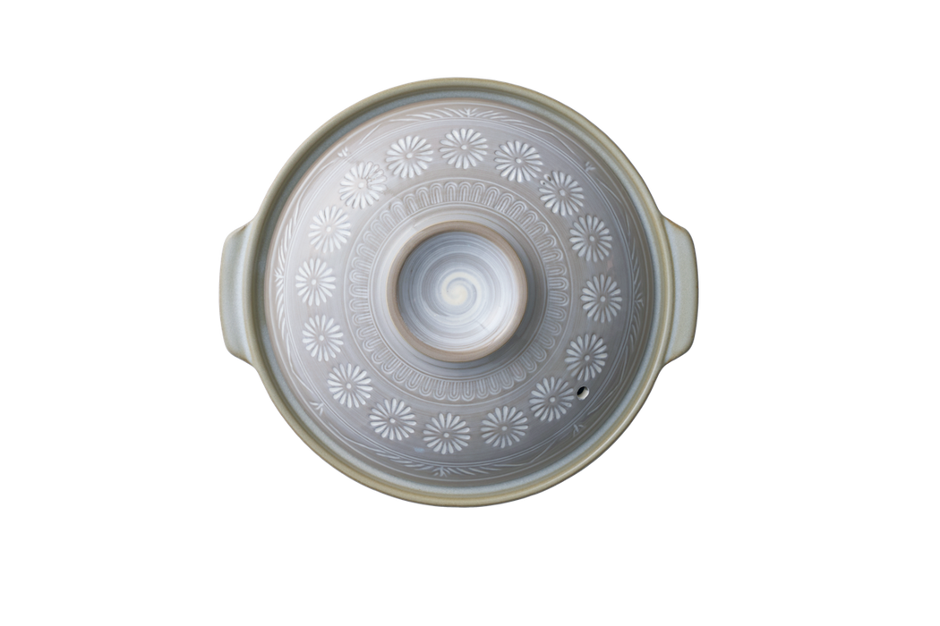 花三島 土鍋 8号 IH対応 - G.M.P. ONLINE SHOP