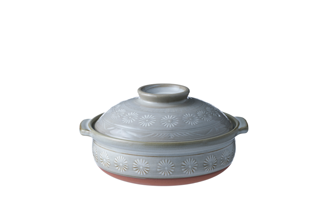 花三島 土鍋 8号 IH対応 - G.M.P. ONLINE SHOP