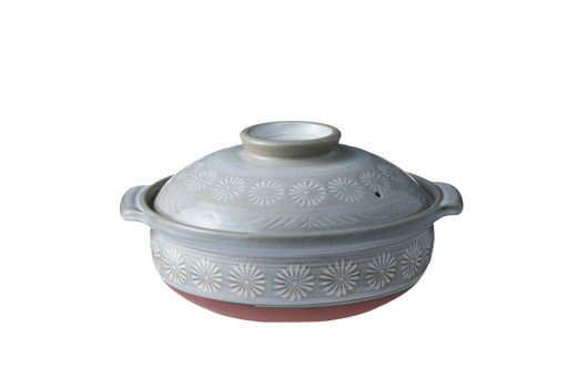 花三島 土鍋 9号 IH対応 - G.M.P. ONLINE SHOP